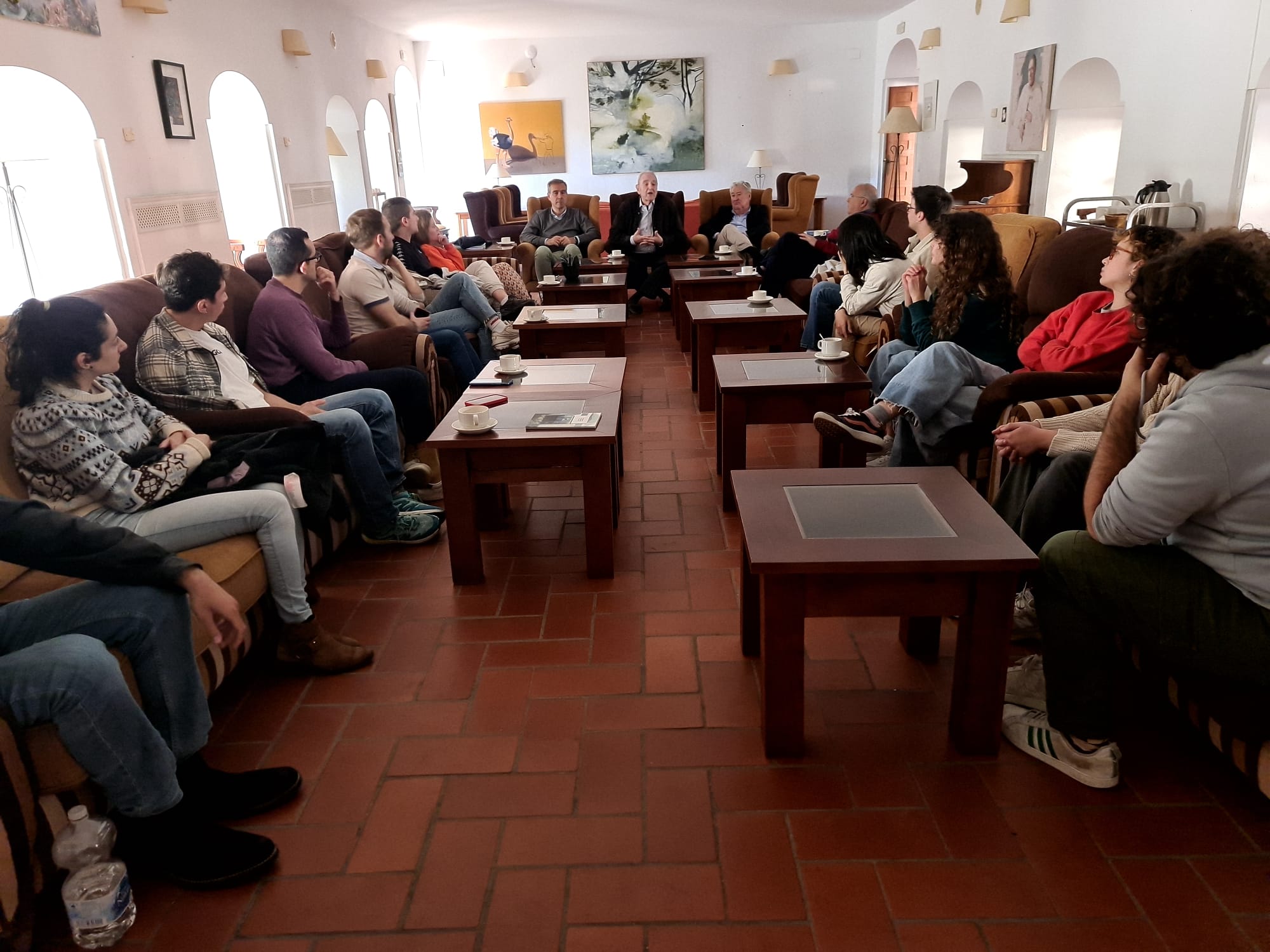 La Fundaci N Recibe A Tom S Marco Director De La Real Academia De